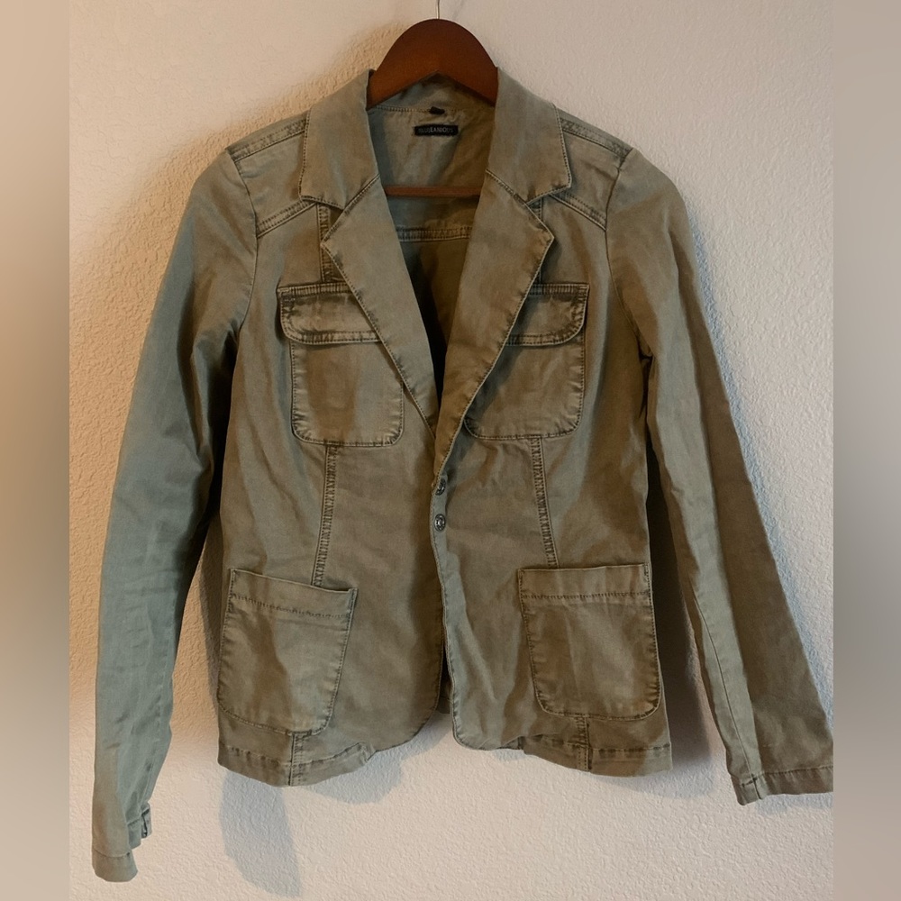 BluJeanious Olive Green Blazer